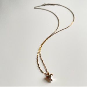 Dainty Shark Tooth Layering Necklace